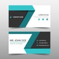 Green label corporate business card, name card template , horizontal simple clean layout design template , Business banner templat