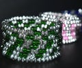 ladies use bracelets ornaments business stock photo