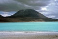 Green lagoon in Bolivia,Bolivia