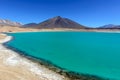 Green Lagoon (Laguna Verde), Chile Royalty Free Stock Photo