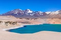 Green Lagoon (Laguna Verde), Chile Royalty Free Stock Photo