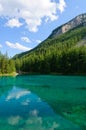 Green lake (GrÃÂ¼ner see) in Bruck an der Mur, Austria