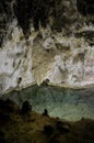 Green Lake, Kings Palace, Carlsbad Caverns National Park, New Mexico, United States of America