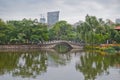 Green Lake Park in Kunming, China