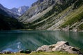 Green Lake in Pyrenees Mountains Royalty Free Stock Photo