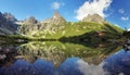 Green Lake in Tatra mountain, Slovakia Royalty Free Stock Photo
