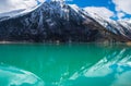 Green lake in tibet Royalty Free Stock Photo