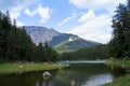 The Green Lake in Tragoess, Austria