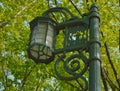 Green Lamp Posts Are Found On Every Block of Forest Hills Gardens Queens New York City