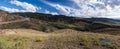 Green landscape, breathtaking, Dogubayazit, Turkey, Middle East, mountain, Iranian border, driving, winding road Royalty Free Stock Photo