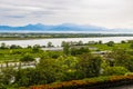 Green Landscape of Kaohsiung, Taiwan seen from Fo Guang Shan Temple