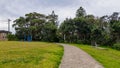 Green landscape of Windmill Hill park in Port Macquarie