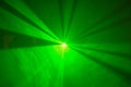 Green laser 1 Royalty Free Stock Photo