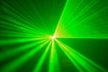 Green laser 2 Royalty Free Stock Photo