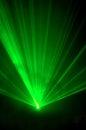 Green laser 4 Royalty Free Stock Photo