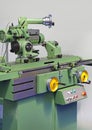 Green Lathe Machine Royalty Free Stock Photo