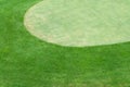 Green lawns of golf courses Royalty Free Stock Photo