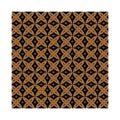 Brown Batik seamless vector background for fashion textile print. Royalty Free Stock Photo