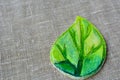 Green leaf decorative