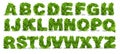 Green leaf fonts