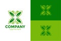 Butterfly leaf concept. Very suitable for symbol, logo, company name, brand name, personal name, icon.