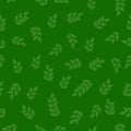 Green leaf seamless texture