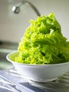Green leafy lettuce for cooking