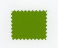 green leatherette faux leather sample