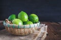 Green Lemons Royalty Free Stock Photo