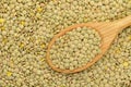 Green lentils background