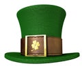 Green Leprechaun Shamrock Hat