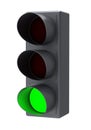 Green light. Royalty Free Stock Photo