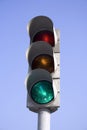 Green light Royalty Free Stock Photo