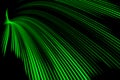 Green Light Wave Royalty Free Stock Photo