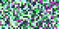 Green Lilac Tiling Colored Squares