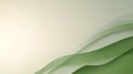 Green Linear Abstraction - Smooth Graphic Lines Background Banner