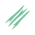 green lines brush stroke geometric shape Royalty Free Stock Photo
