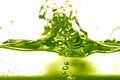 Green liquid Royalty Free Stock Photo