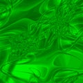 Green Liquid Abstract