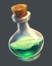 Green Magic Potion UI