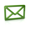 Green mail icon