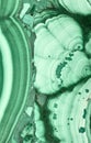 Green malachite fine texture macro Royalty Free Stock Photo
