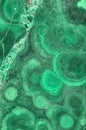 Green malachite texture macro Royalty Free Stock Photo