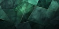 Green Marble Creative Abstract Geometric Wallpaper. Royalty Free Stock Photo