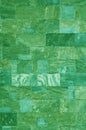 Green marble tiles Royalty Free Stock Photo
