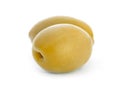 Green marinated oilve Royalty Free Stock Photo