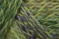 Green marl yarn