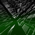 Green matrix background Royalty Free Stock Photo