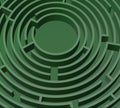 A green maze