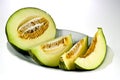 Green melon Royalty Free Stock Photo
